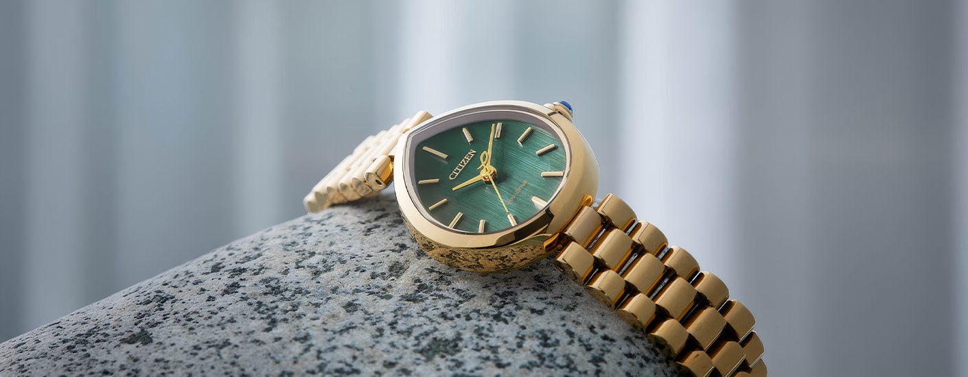 Citizen L gold watch