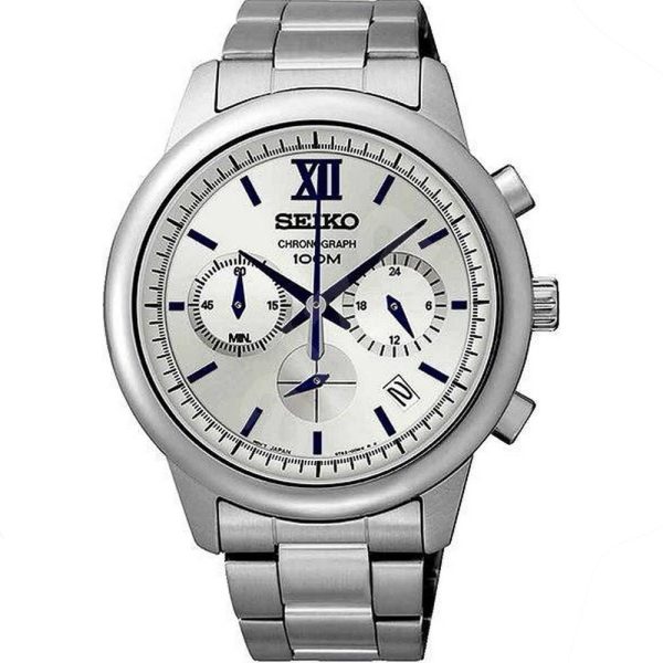 Seiko Chronograph Watch SSB145P1 for Men