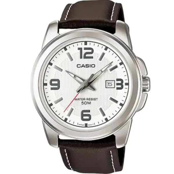 Casio MTP-1314L-7A Leather Band Men Watch