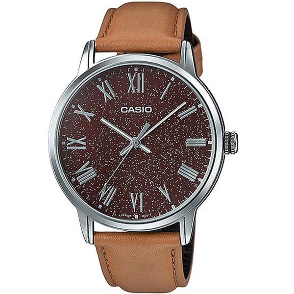 Casio MTP-TW100L-5AV Leather Band Men's Watch