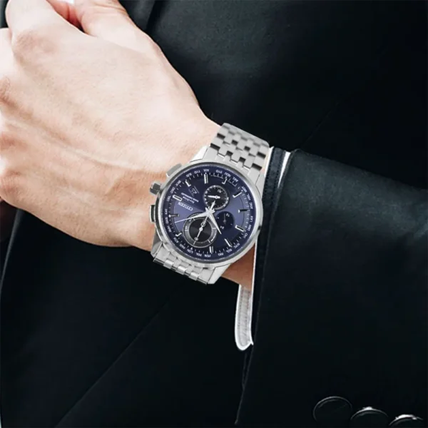 Citizen AT8110-61L Eco-Drive Radio Controller Men's Watch - Image 2