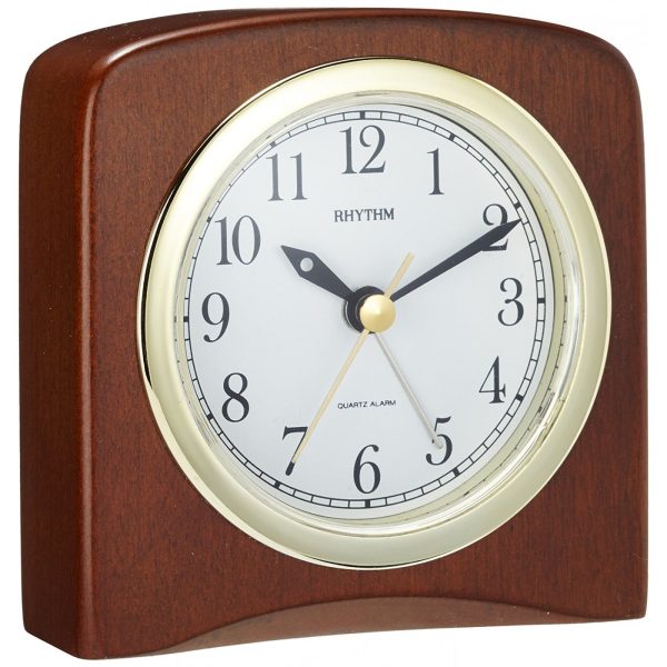 wooden alarm clock
