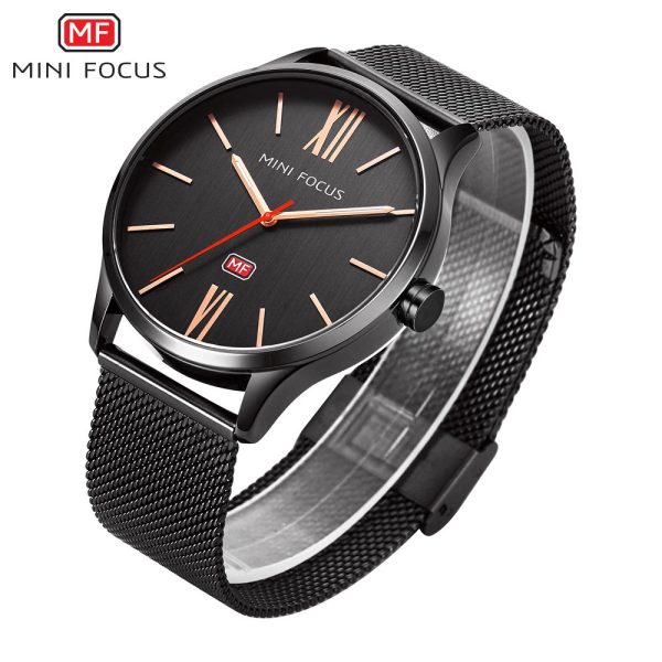 Mini Focus MF0018G-01 Mesh Chain Men's Watch - Image 2