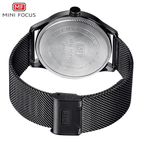 Mini Focus MF0018G-01 Mesh Chain Men's Watch - Image 3