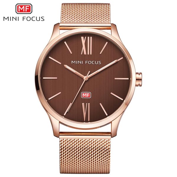 Mini Focus MF0018G-02 Mesh Chain Men's Watch