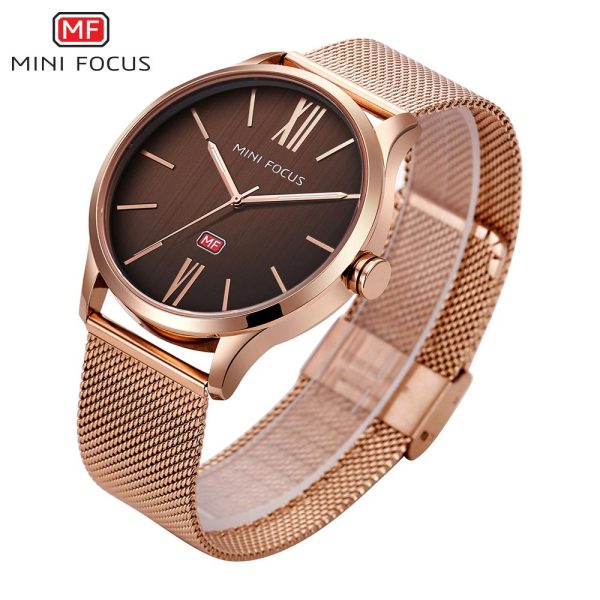 Mini Focus MF0018G-02 Mesh Chain Men's Watch - Image 2