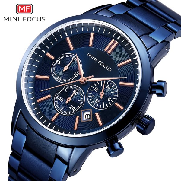 Mini Focus MF0188G-04 Metal Band Men Watch - Image 2