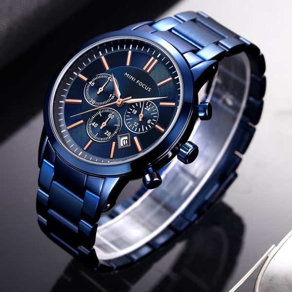 Mini Focus MF0188G-04 Metal Band Men Watch - Image 3