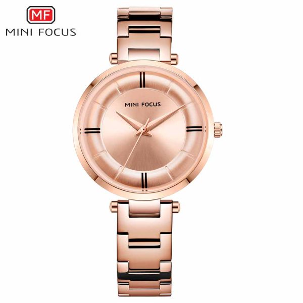 Mini Focus MF0235L-02 Metal Strap Woman Watch