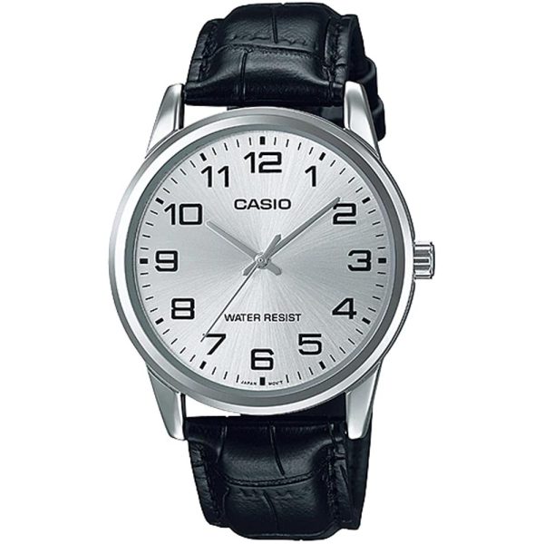 Casio MTP-V001L-7B Leather Strap Men Watch