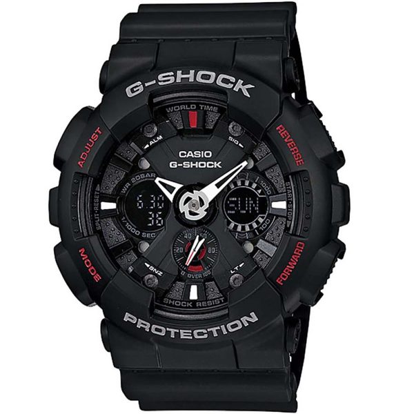 Casio G-Shock GA-120-1A Rubber Band Men Watch