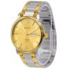 Bonito K-6112-TT-GLD Metal Band Men Watch - Image 2