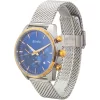 Bonito K-7016-RG-BLU Mesh Band Men Watch - Image 2