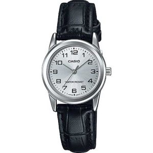 Casio LTP-V001L-7B Leather Strap Woman Watch