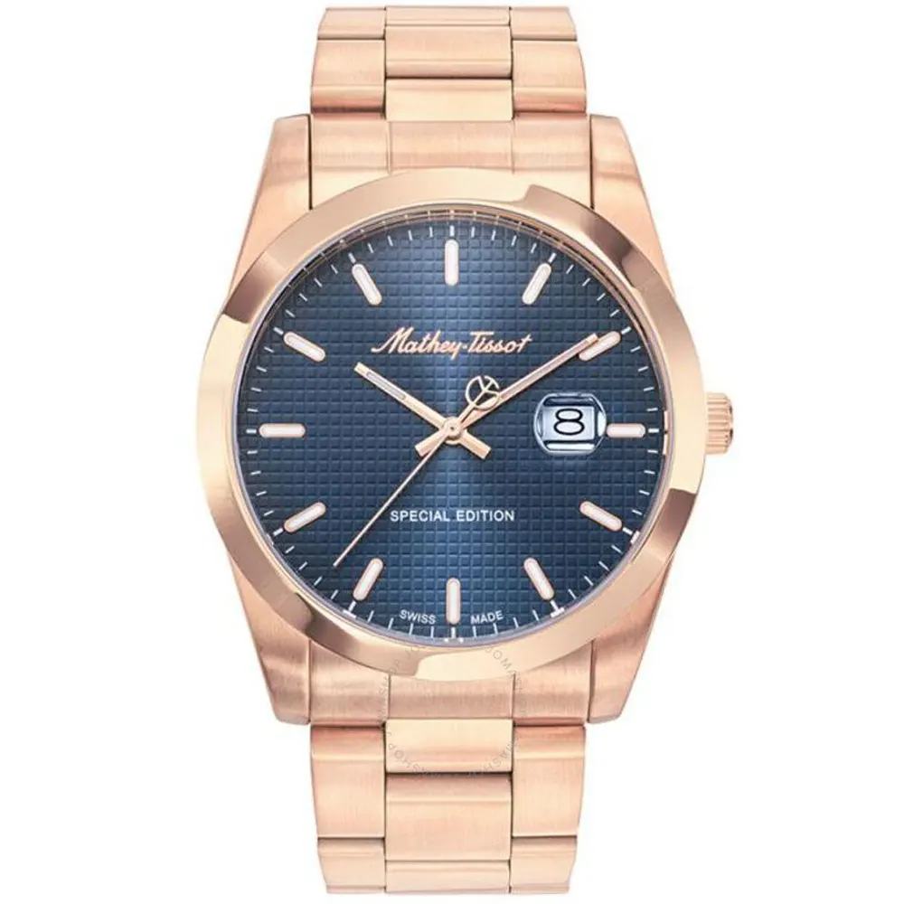 Tissot mens discount rose gold watch