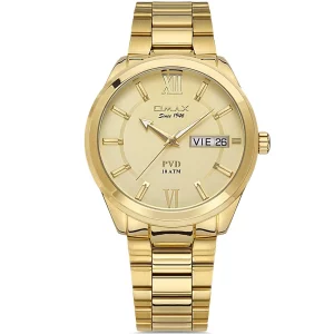 Omax AS0139Q001 Metal Band Men Watch