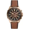 Fossil FS-5867 Garrett Leather Band Men Watch