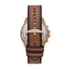 Fossil FS-5867 Garrett Leather Band Men Watch - Image 3