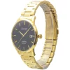 Bonito K-5147-GLD-BLK Metal Band Men Watch - Image 2