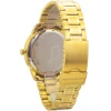 Bonito K-6118-GLD-BLK Metal Band Men Watch - Image 3