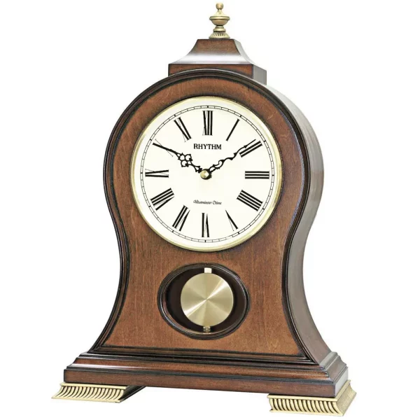 Rhythm CRJ721NR06 Pendulum Table Clock