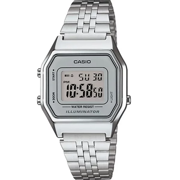 Casio LA-680WA-7D Metal Band Women Watch