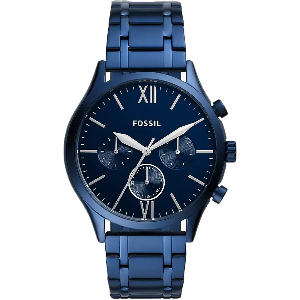 Navy blue fossil watch men's new arrivals