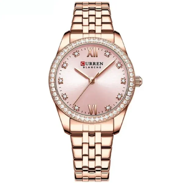 Curren 9086L-RG Metal Band Women Watch