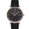 Ferro F11148B-R Leather Band Men Watch