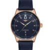 Ferro F11199B-T Leather Band Men Watch