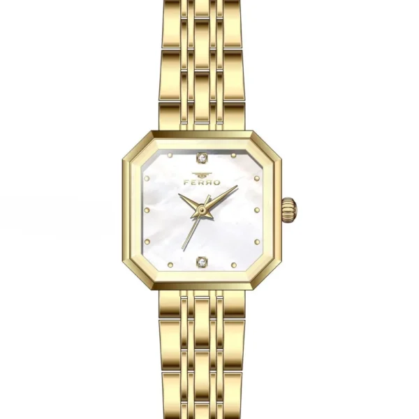 Ferro FL21384A-B Metal Band Women Watch