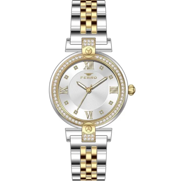 Ferro FL21390A-D Metal Band Women Watch