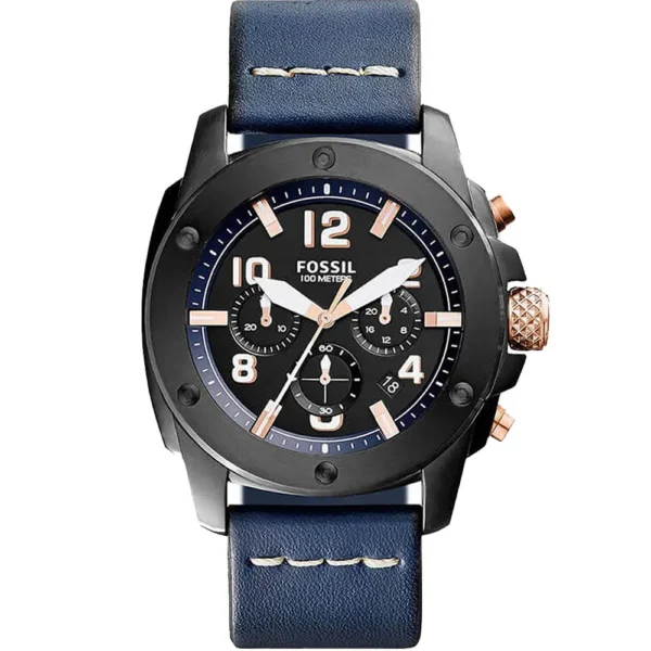 Fossil FS-5066 Modern Machine Leather Band Men Watch