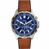 Fossil FS-5625 Garrett Chronograph Luggage Men Watch