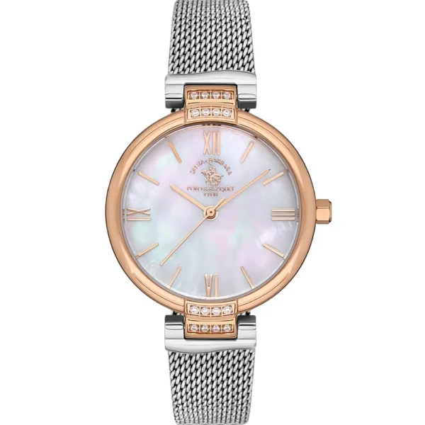 Santa Barbara Polo SB.1.10359-4 Mesh Band Women Watch