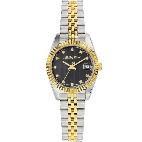 Mathey Tissot D710BN Metal Band Women Watch