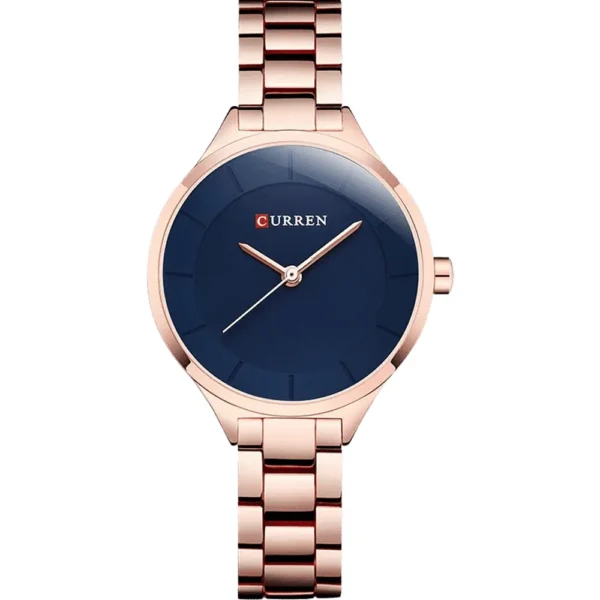 Curren 9015-RS-BLU Metal Band Women Watch