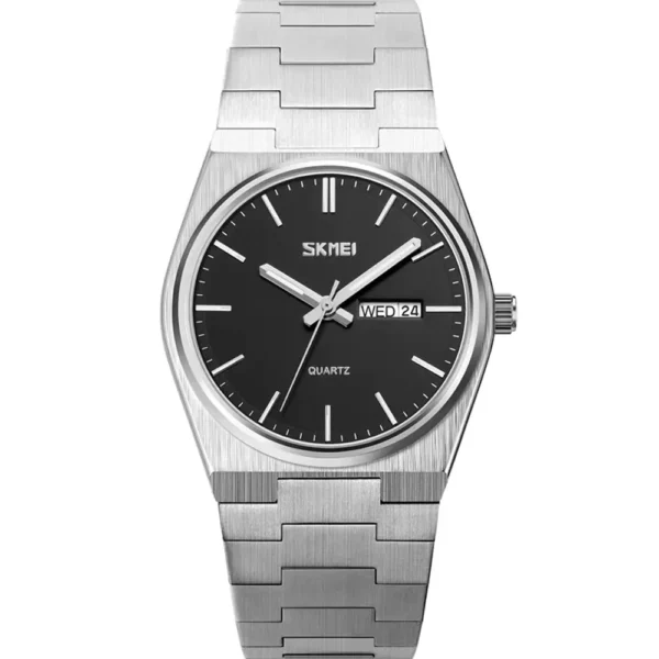 Skmei 9288-CH-BLK Metal Band Men Watch