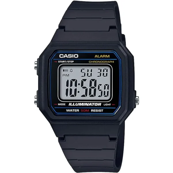 Casio W-217H-1AVCF Resin Band Men Watch
