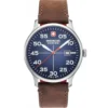 Swiss Military Hanowa 06-4326.04.003 Leather Band Men Watch