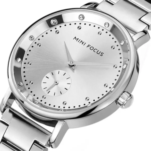 Mini Focus MF0037L-02 Metal Band Women Watch - Image 2
