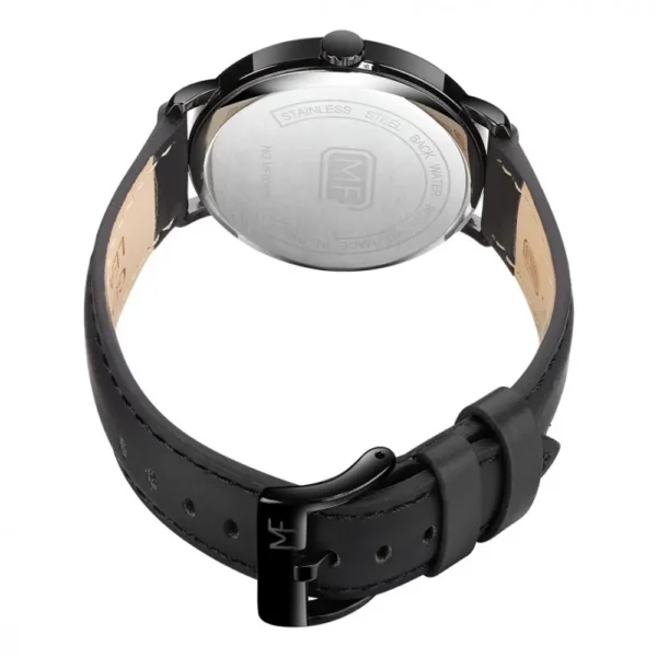 Mini Focus MF0056G-03 Leather Band Men Watch - Image 2