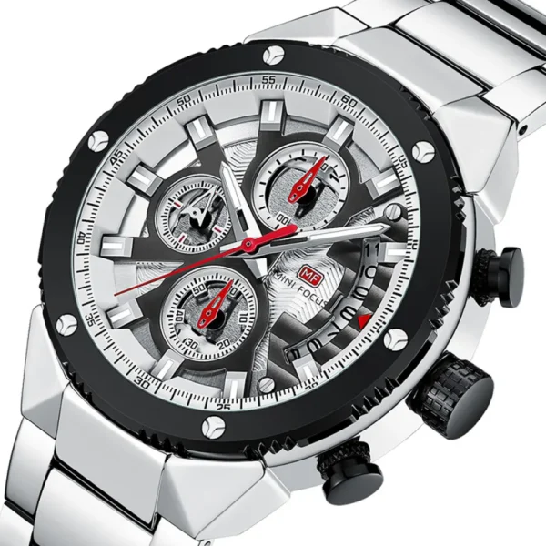 Mini Focus MF0397G-01 Metal Band Men Watch - Image 2