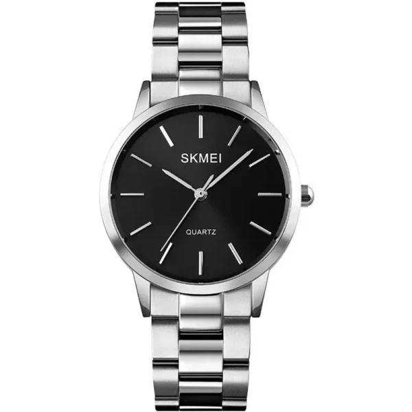 Skmei 1695-L-CH-BLK Metal Band Women Watch