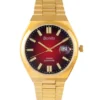 Bonito K-5130-GLD-RED Metal Band Men Watch