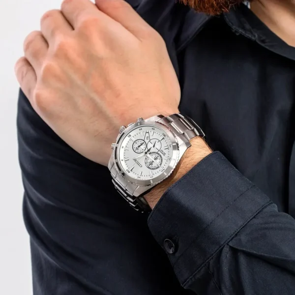Citizen AN8200-50A Metal Band Men Watch - Image 2