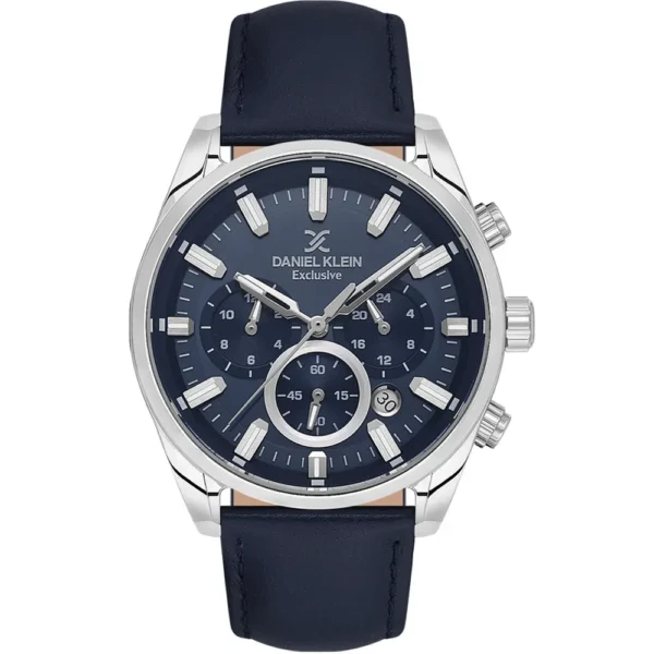 Daniel Klein DK13741-2 Leather Band Men Watch