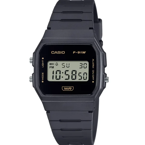 Casio F-91WB-8A Rubber Strap Men’s Watch