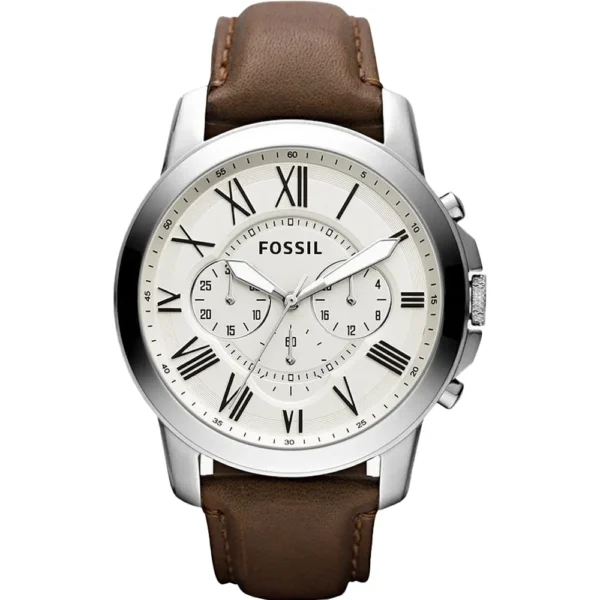 Fossil FS-4735 Leather Band Men Watch