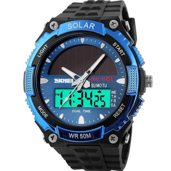 Skmei 1049-BLKBLU-DTIME Men Watch